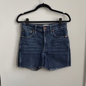 Madewell Classic Blue Denim Shorts